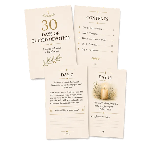 30 Days of Guided Devotional