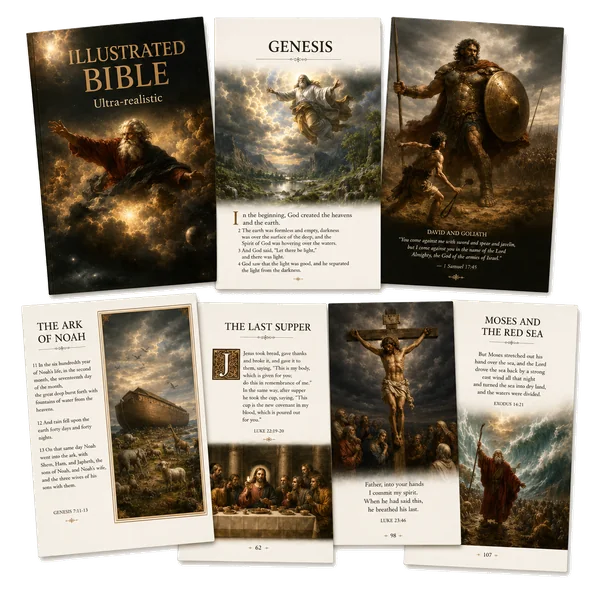 Ultra-Realistic Illustrated Bible
